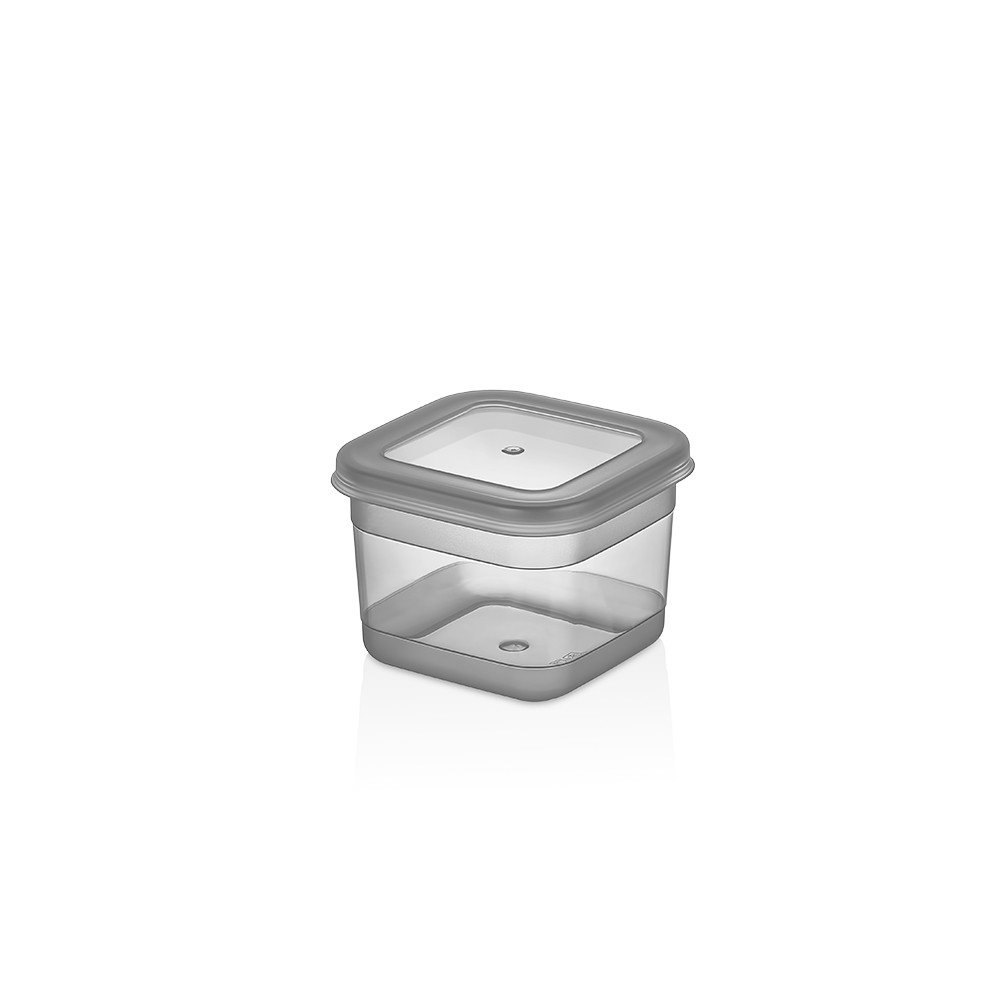Simple Gıda Saklama Kabı Gri 0,60 Lt