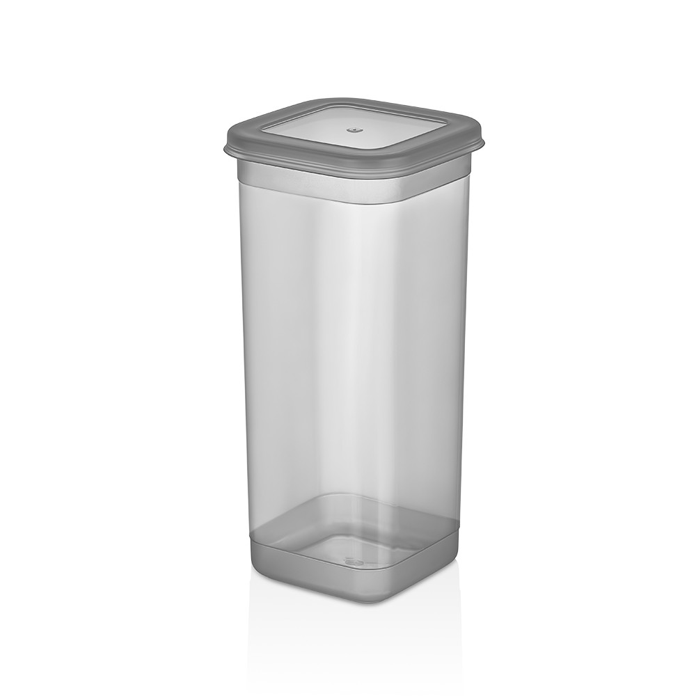 Simple Gıda Saklama Kabı Gri 1,90 Lt